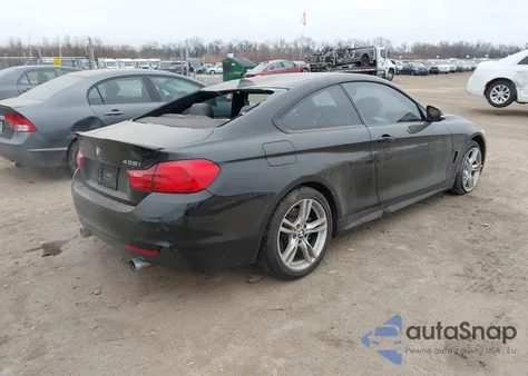 2015 BMW 435I xDrive from USA, damaged, VIN WBA3R5C59FK189202